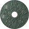 Ekena Millwork Norwich Ceiling Medallion (Fits Canopies up to 4 1/2"), 18"OD x 3 1/2"ID x 1 3/8"P, Cloud Burst CM18NOCBF - alternate 1
